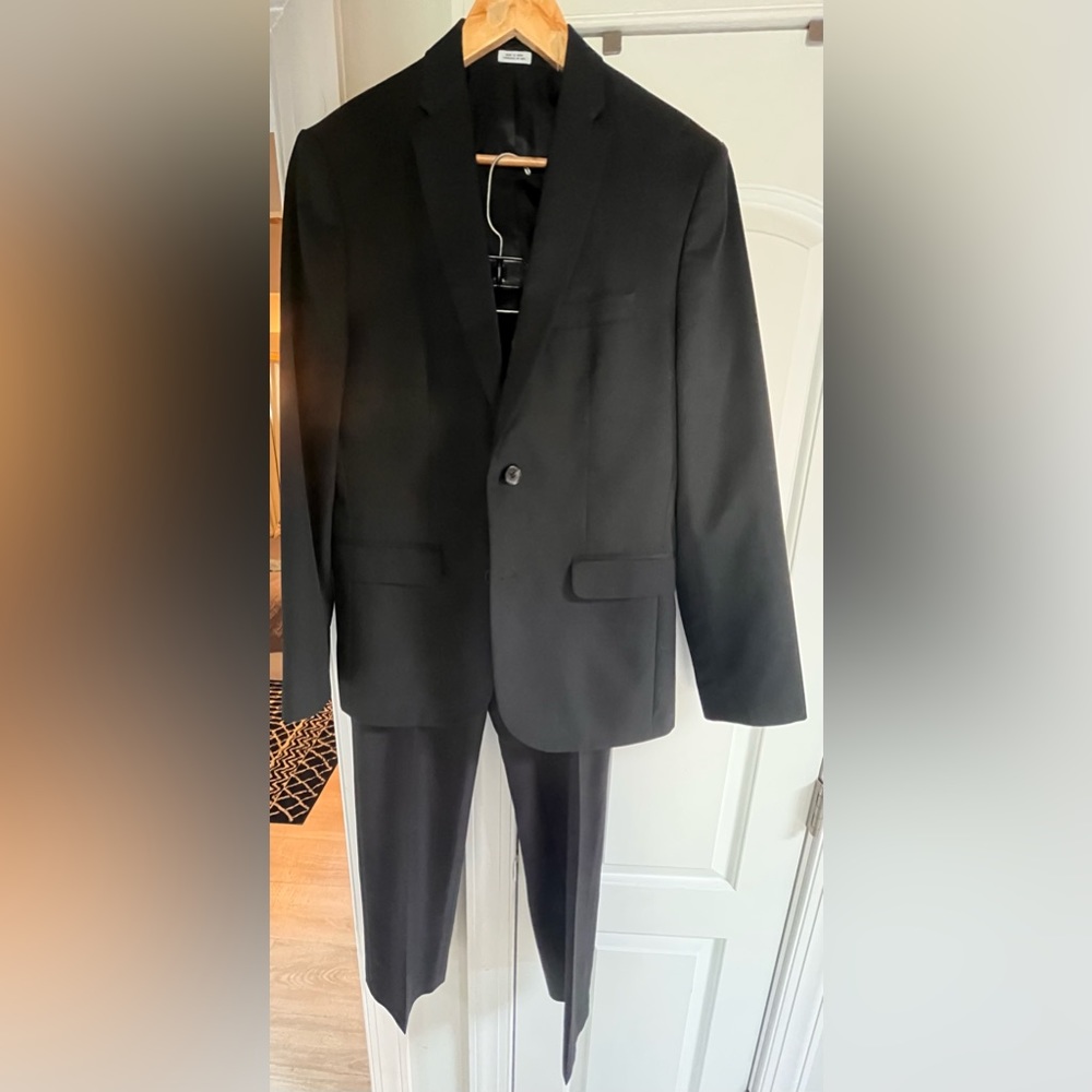 Calvin Klein black suit